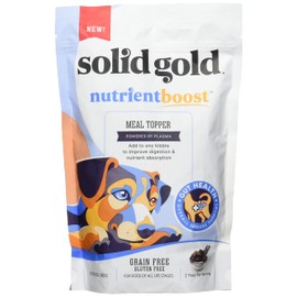 Solid Gold NutrientBoost Meal Topper for Dogs - Plasma Infused Food Topper Rich in Vitamins Minerals and Amino Acids - 1 Pound