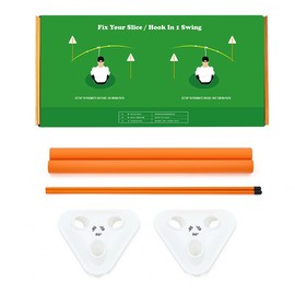 CHASEYAW Golf Calibration Triangle Disc, Golf Calibration Disc, Correct Golf Swing and Putting Exercise, Made of Durable ABS Material, Help Golfers to Improve Their Swing Accuracy and Consistency.