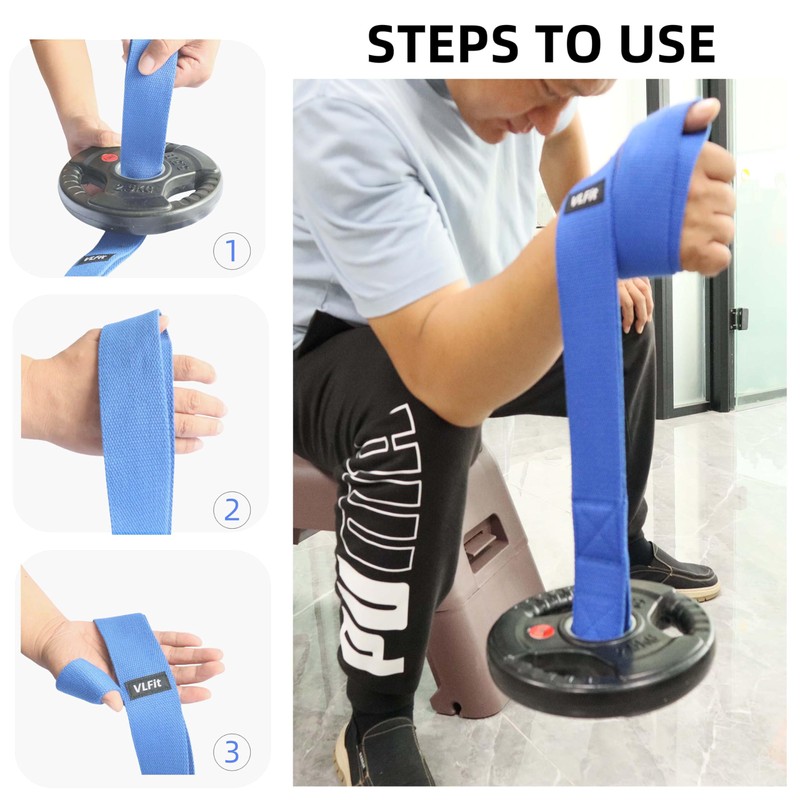 VLFit Enhanced Arm-Wrestling Training Loading Strap Suitable for Wrist Forearm