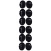 TOVINANNA 3sets Wearable Underarm Pads Polyester Travel Armpit Pads for