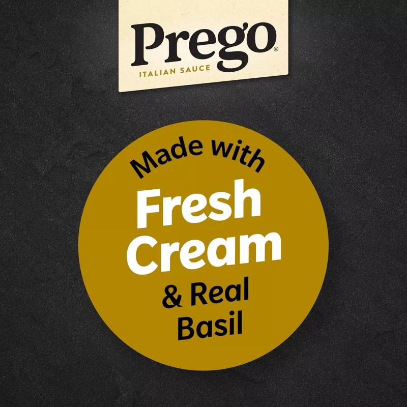 Prego Creamy Parmesan Pesto Pasta Sauce, 14.5 oz Jar