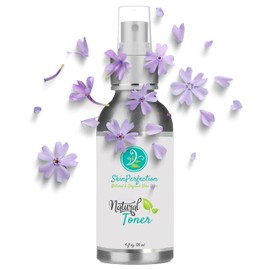 Skin Perfection Natural Lavender Antioxidant Toner Astringent Firming DMAE Light Aroma to Keep Pores Clean Remove Dirt and Debris Aloe Radiant Glow 4 oz