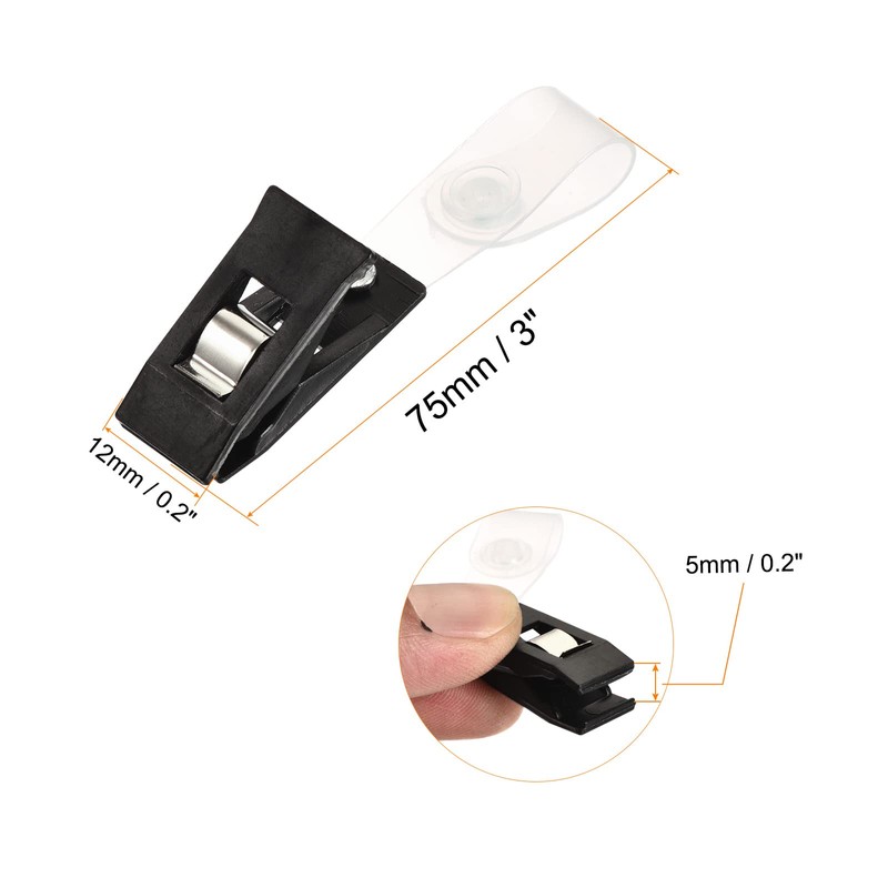 MECCANIXITY Anti-Wind Clips, Plastic Adjustable Yard Flag Stopper Clip Accessories