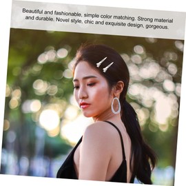 PACKOVE 50pcs Hair Clips for Styling and Sectioning Durable Duckbill Clips for Haircut and Hairdressing for Salon and Home Use Chic and Design