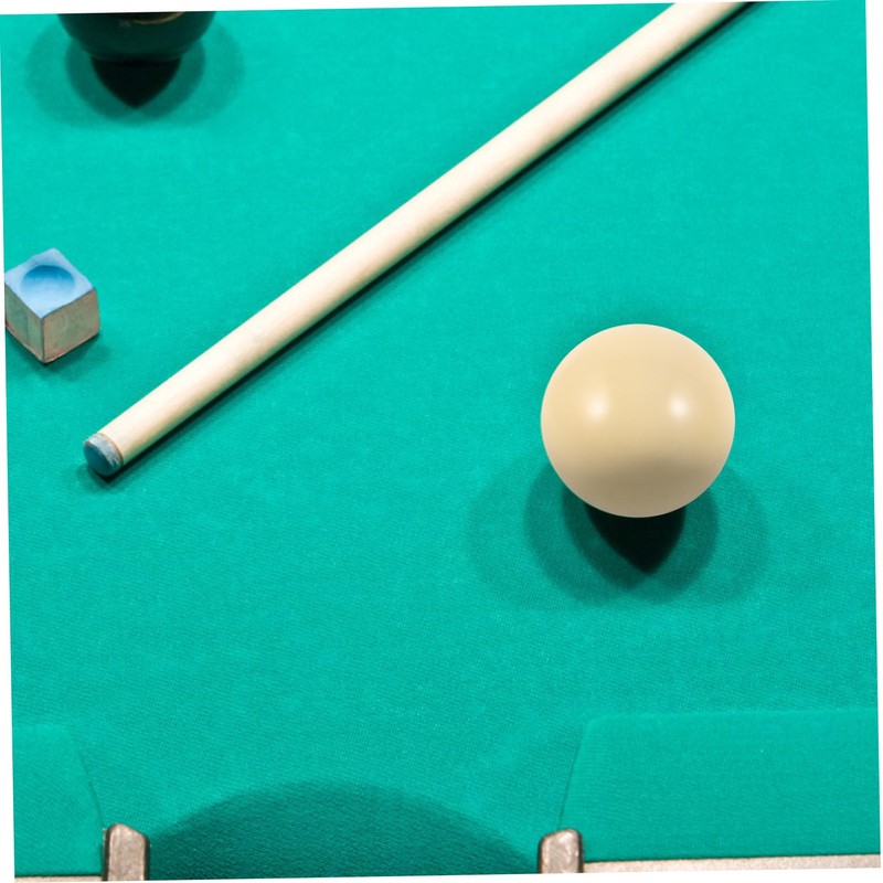 WOONEKY 4pcs White Billiards Training Cue Balls for Beginners Durable