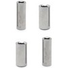 1/4" Square to Hex Adapter 4-Pack | Hardened Steel Hex