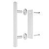 CCJH 10" Stainless Steel Sliding Barn Door Handles and Pulls