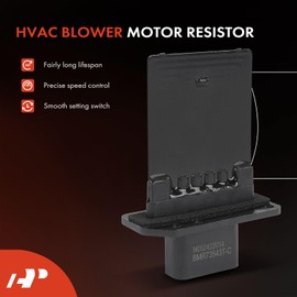 A-Premium Heater Blower Motor Resistor Compatible with Infiniti QX56 2005-2007 Nissan Pathfinder 2005-2012, Frontier 2005-2019, Quest 2004-2006, TITAN 2004-2009, Xterra 2005-2015, Armada 2005-2007