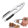 WeddHuis High-quality nutcracker, stainless steel, walnut cracker with non-slip handle,