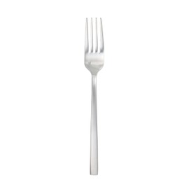 Fortessa Arezzo 18/10 Stainless Steel Flatware, Dinner/Table Fork, 8.25", Set of 12, Brushed Stainless Steel,
