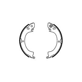 HELLA PAGID 8DB 355 000-821 Brake Shoe Set - H8305 - Brake System: Akebono - for Mitsubishi etc