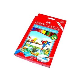 RCECHO® Faber Castell Watercolour Pencils Water Soluble Box 36 114466 PB616 174; Full Version Apps Edition