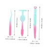 Healeved 1 Set Beauty Eyelash Curler Curler False Eyelash Eyeliner