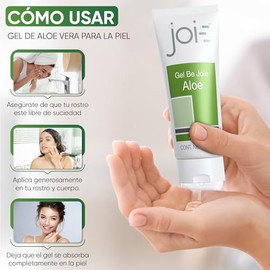 Aloe Vera Gel 250ml - aligera molestias de Quemaduras Solares Hidrata Refresca Combate Acne Piel Seca Raspaduras Pelo Dañado - Gel Hidratante Facial After Sun Uso Despues Del Sol - Uso Facial Corporal Capilar