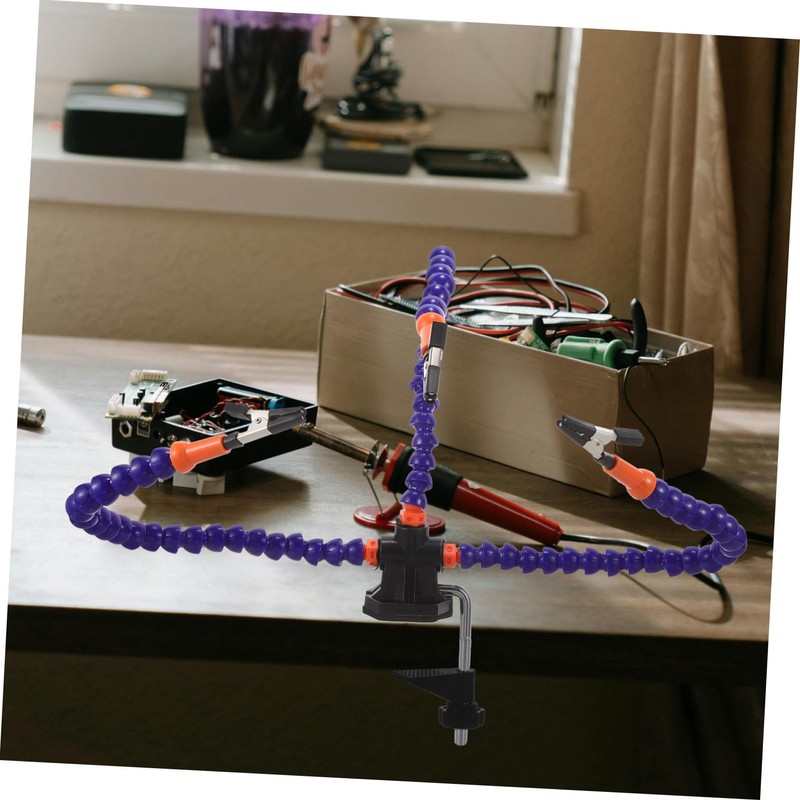 Gadpiparty Flexible Third Hand Tool with Arms for Pcb Repair