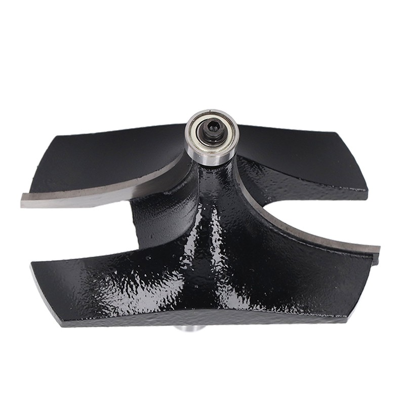 Roundover Router Bit 1/2in Shank 1/2x3‑1/2 Tungsten Carbide Round Over