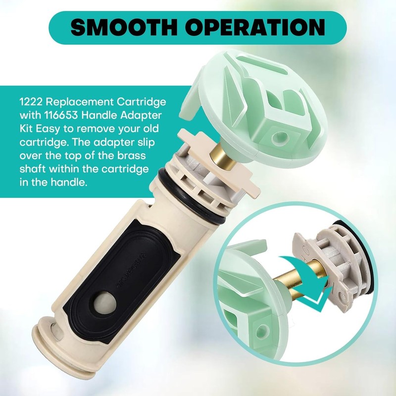 Replacement Cartridge for Moen Shower Valve with 104421 Removal Tool