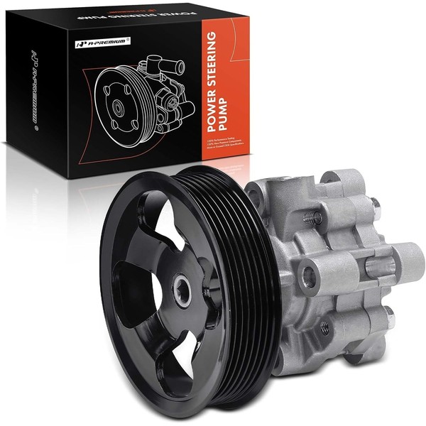 A-Premium Power Steering Pump, with Pulley, Compatible with Scion tC
