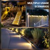 PATIOWIN Solar Step Lights for Outside,24 LEDS Solar Step Lights