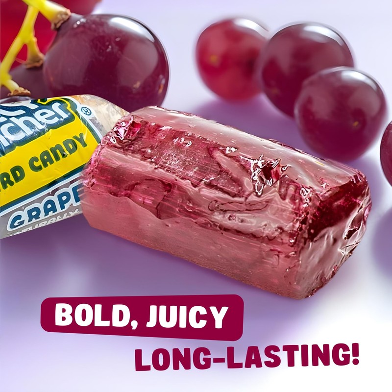Hard Candy GRAPE Original Flavor 2 lb - Bulk Assorted