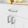 Amerdeco 10 Pack Brushed Satin Nickel Cabinet Pulls 3 Inch
