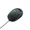エレコム 有線マウス BlueLED 3ボタン Mサイズ 1.0mケーブル ブラック M-BL17UBBK