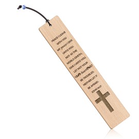 Inspirational Christian Gifts Bible Verses Bookmarks Religious Gifts for Women Men Scripture Gifts Wooden Bookmark Reading Lovers Gifts Motivational Gifts Scripture Bookmarks for Daughter Son