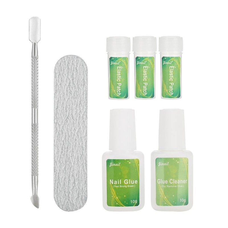 7Pcs Pedicure Ingrown Toenail Correction Recover Tool Set Nail Pusher