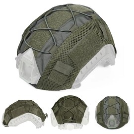 OD Green Tactical Fast Helmet Cover for Airsoft Combat Helmets MH/BJ/PJ Olive Drab Ranger