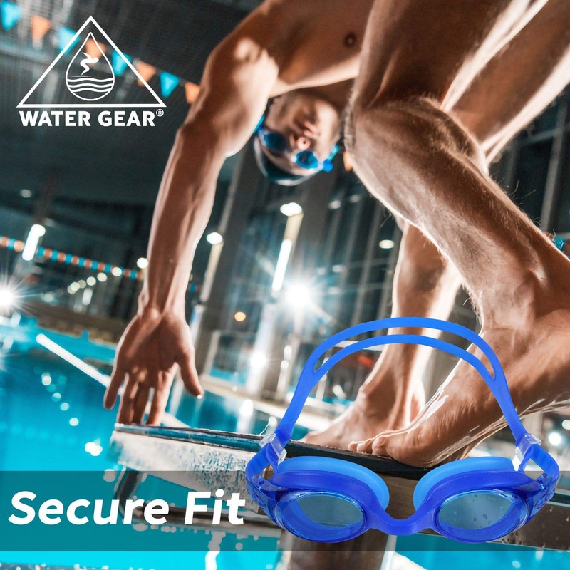 Water Gear Squirt Swim Goggles - Great Seal for Swimming