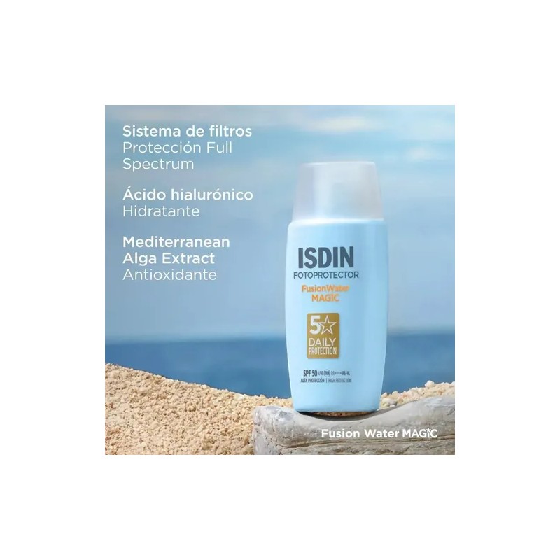 Protector Solar Facial Fusion Water Magic Spf50 Isdin