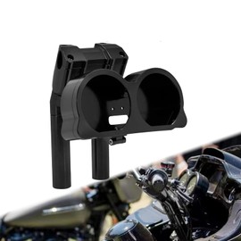 HCmotorku Motorcycle 10.0 Inch Tall Handlebar Risers with Extension Kit Fit For Harley Road Glide 2015-UP (Black)