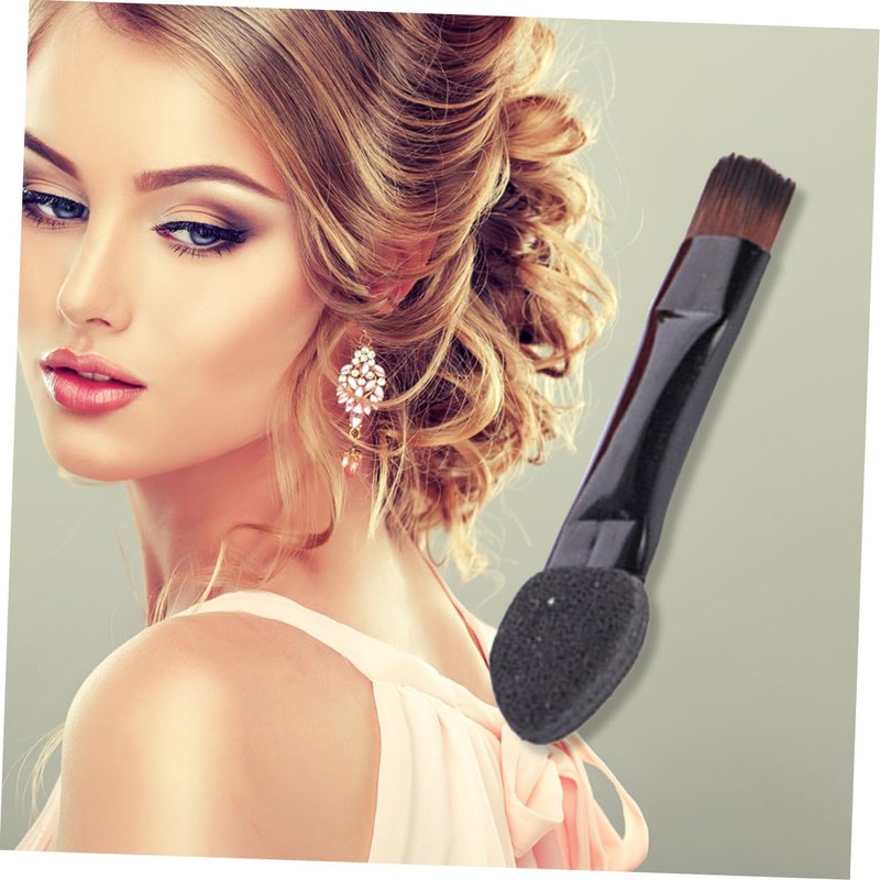 Healeved 2sets Eye Shadow Brush Sponge Double Sided Makeup Brush