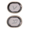Replacement Ear Pads Soft Protein Leather Replaced Earpads Cushions for