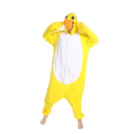 Novelcos Animal Duck Pajamas Unisex Adult Cosplay Costumes Yellow M