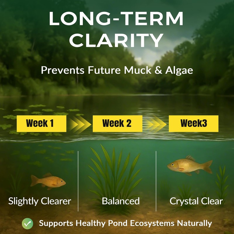 ActiClear Muck Clear - 5LB Beneficial Bacteria for Ponds &