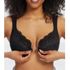 Exclare Front Closure Bra for Women Plus Size Full Coverage