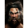 24x36 gallery poster, Stoneage Caveman