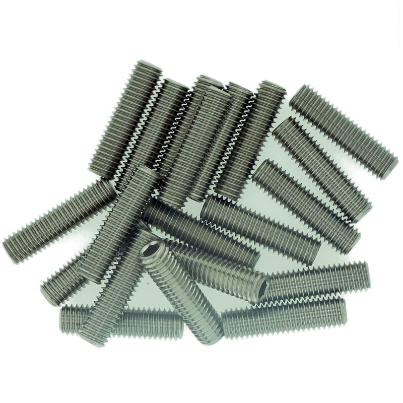 M4 (4mm x 25mm) Hex Socket Grub Screw (Flat Point)