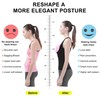 Gotoly Women Back Brace Posture Corrector Waist Trainer Vest Adjustable