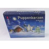 Weihnachtspyramide Hochwertige Puppenkerzen weiss - 1,0 cm Durchmesser - Original