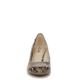 LifeStride Womens Parigi Pump Hazelnut Snake 10 W
