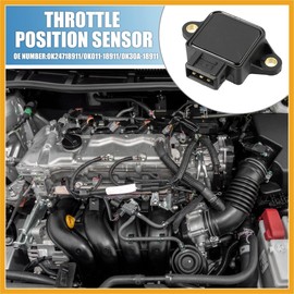 Partuto Throttle Position Sensor No.0K24718911/0K011-18911/0K30A-18911 TPS Sensor for Kia Rio Base 1.5L L4 - Gas 2001 Replacement