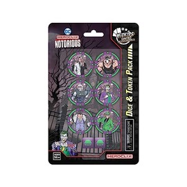 DC HeroClix: Notorious Dice & Token Pack
