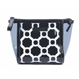 Vera Bradley Clearly Colorful Small Cosmetic (Midnight Geometric)
