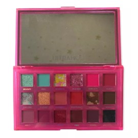 Ultramo Paleta De 18 Sombras De Ojos Rosa Ultramo