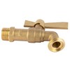 Boutt 2180330 R15P 1/4 Turn Garden Lever Tap Brass 15