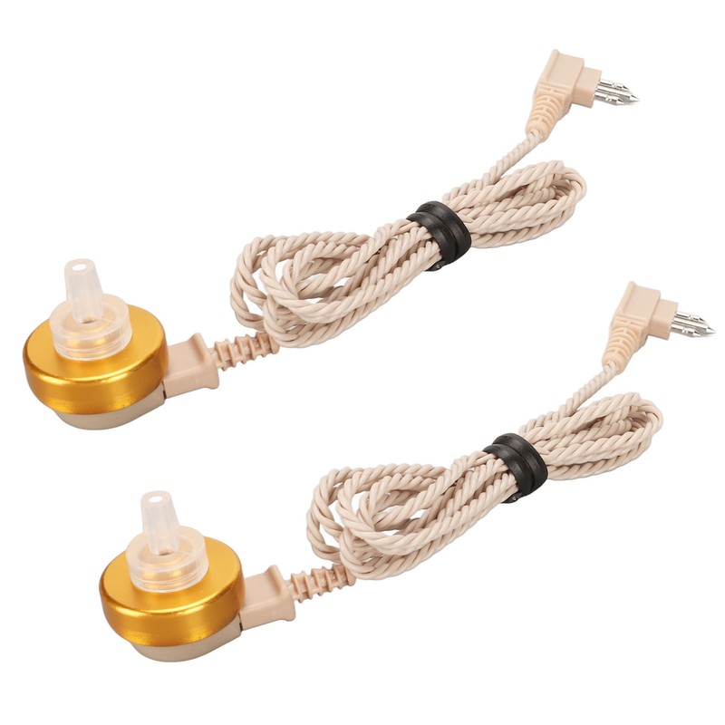 2 Set BTE Sound Aid 3 Pin Cable Wire Clearer