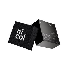 Nicol Pickleball - Borrador y limpiador de palas de pickleball de fibra de carbono de alta calidad, bloque de goma de limpieza para una eliminación rápida y sin esfuerzo de residuos de bolas, suciedad