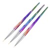 Pack of 3 Liner Brush Nail Art Brush Nail Art
